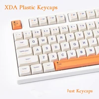xda plastic theme keycaps pbt xda profile dye sub keycaps 134 keys keycap for cherry mx switch mechanical gaming keyboard