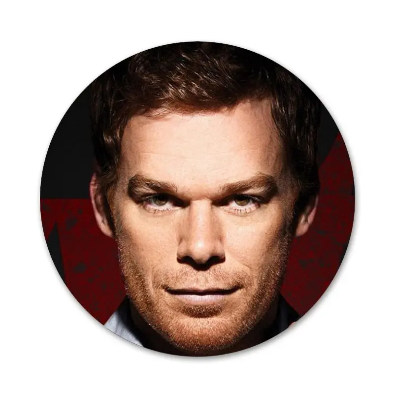 Металлические значки диаметром 58 мм для Dexter мгана ТВ-шоу новые фотографий | Дом и