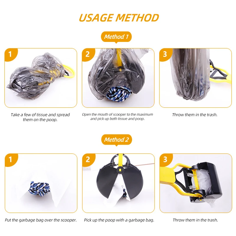 

Mosodo Long Handle Poop Scoop Portable Dog Faeces Collector Cat Waste Shovel Pick Up Pooper Scooper Outdoor Cleaning Tools