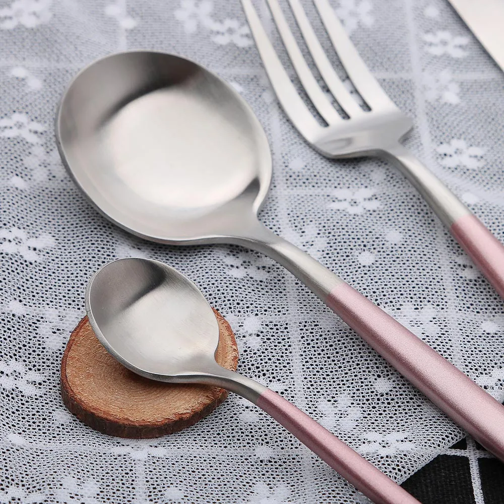 4 шт. в наборе столовые приборы португальском стиле вилка ложка для дома кухни