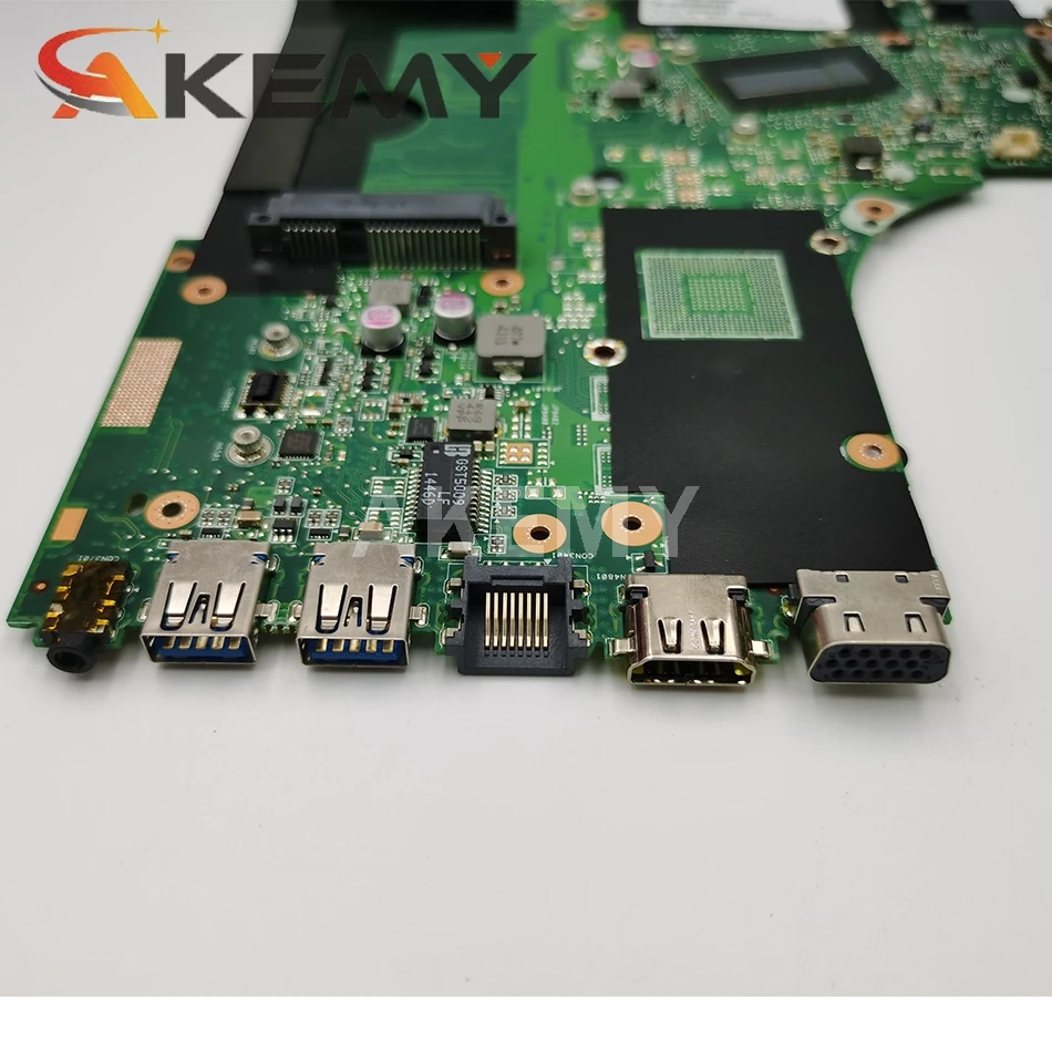 Akemy Материнская плата ASUS X750JA X750JB A750JA K750J K750JA X750J ноутбук материнская 100% тесты OK W/