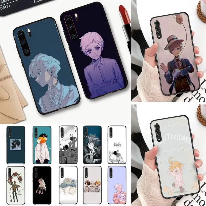 

the promised neverland Phone Case For Huawei P20 P30 P10 plus P8 lite P9 lite Back Coque for Psmart 2019 P20 pro P10 lite
