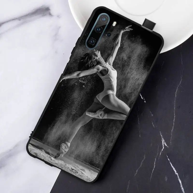 

Ballet Girl Dance Shoes Phone Case For Huawei P9 P10 P20 P30 Pro Lite smart Mate 10 Lite 20 Y5 Y6 Y7 2018 2019