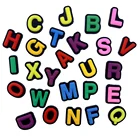 Оптовая продажа 100 шт. буквы значка ПВХ с плоской задней частью аксессуары для DIY чехол для телефона украшения для скрапбукинга для изготовления букв алфавита украшения