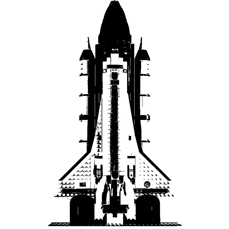 

Spaceship series 180048 star series Apollo Saturn 5 shuttle 16014 assembled building block toy 80032 birthday gift
