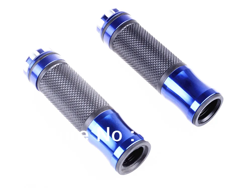 1 пара синие мотоцикла Dirt Bike ATV 7/8 &quotРуль резиновый гелевый кожаный чехол-бампер с