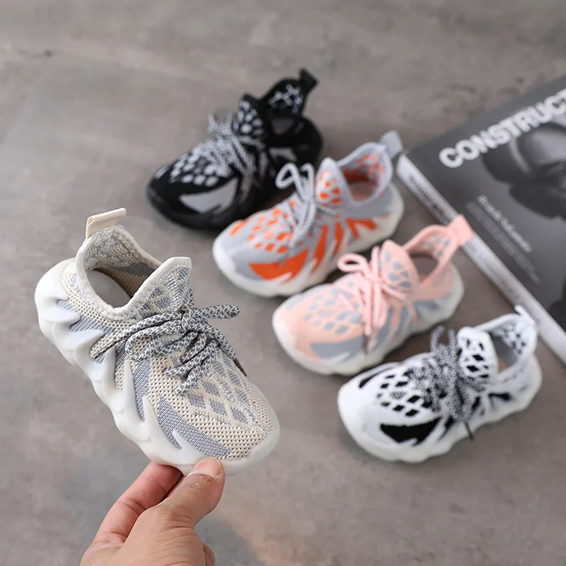 

Toddler girl sneakers children's coconut shoes new breathable girls sports casual shoes night light chunky sneakers kids shoes