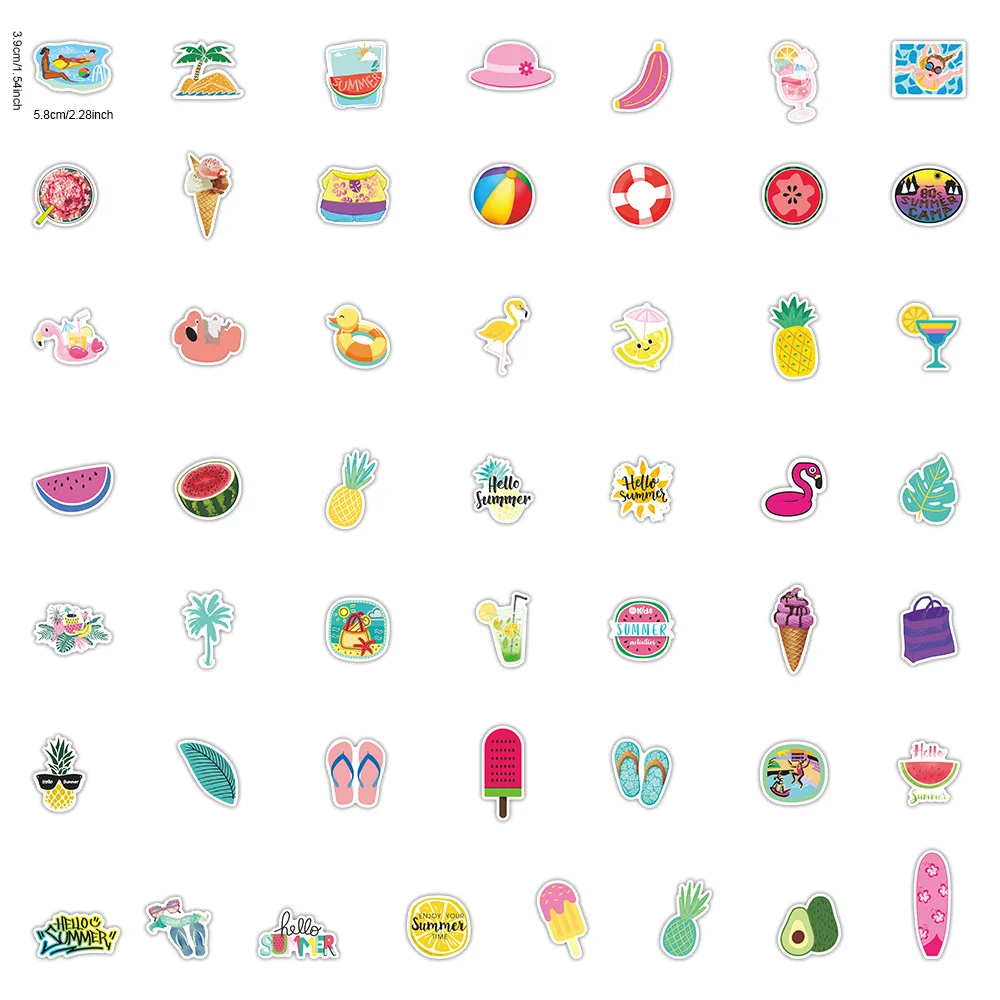 50 Uds Vaporwave estilo de arte pegatina para ordenador port&aacute;til Skateboard equipaje refrigerador Notebook casco de juguete pegatinas de dibujos animados F5-1