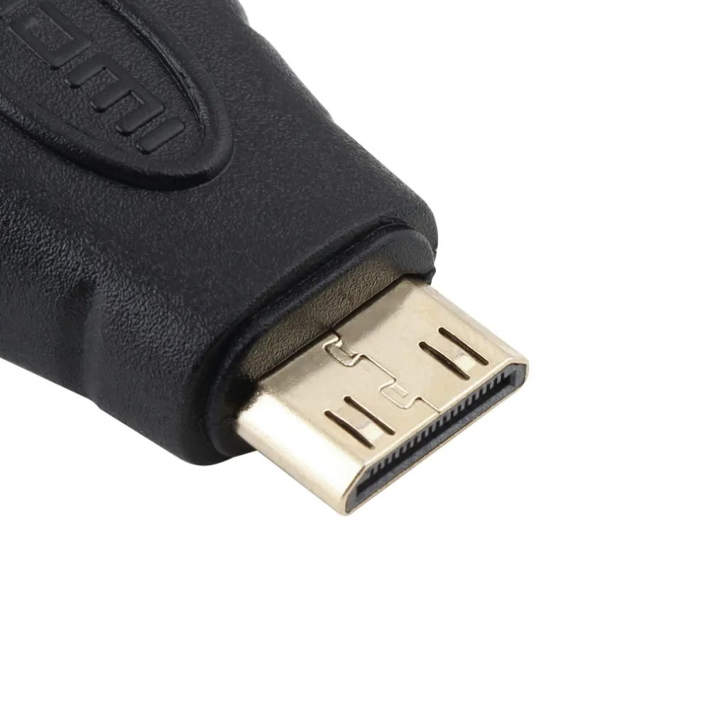 Мини HDMI к адаптер конвертер Мама-папа для HD 1080P кабель устройство HDTV Позолоченный
