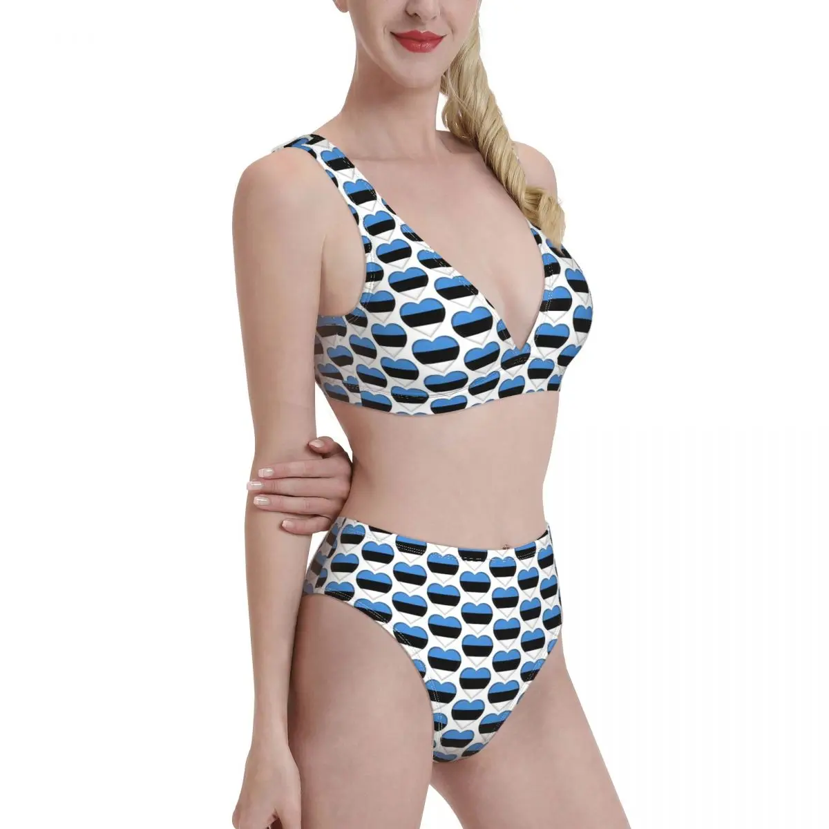 

bikini Sexy swimsuit bikini swimsuit female polka dot swimsuit high waist push-up bikini suit Women's swimsuit
