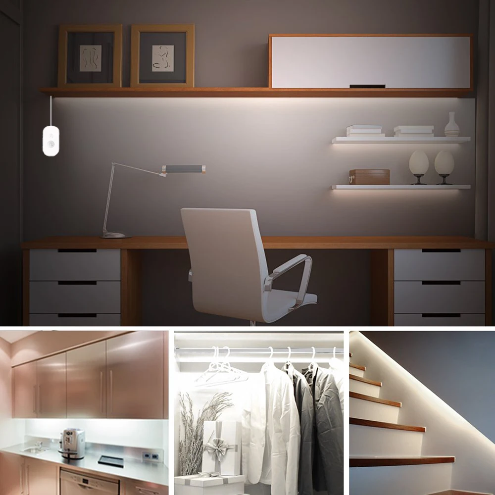 Водонепроницаемая светодиодная ленсветильник с регулируемой яркостью 1/3/5