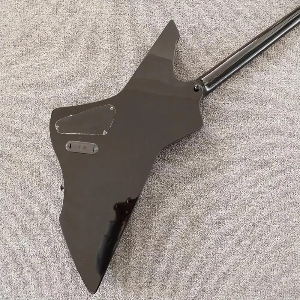 JH LTD Snakebyte модель черная электрогитара гитара с надписью James Hetfield гриф из розового