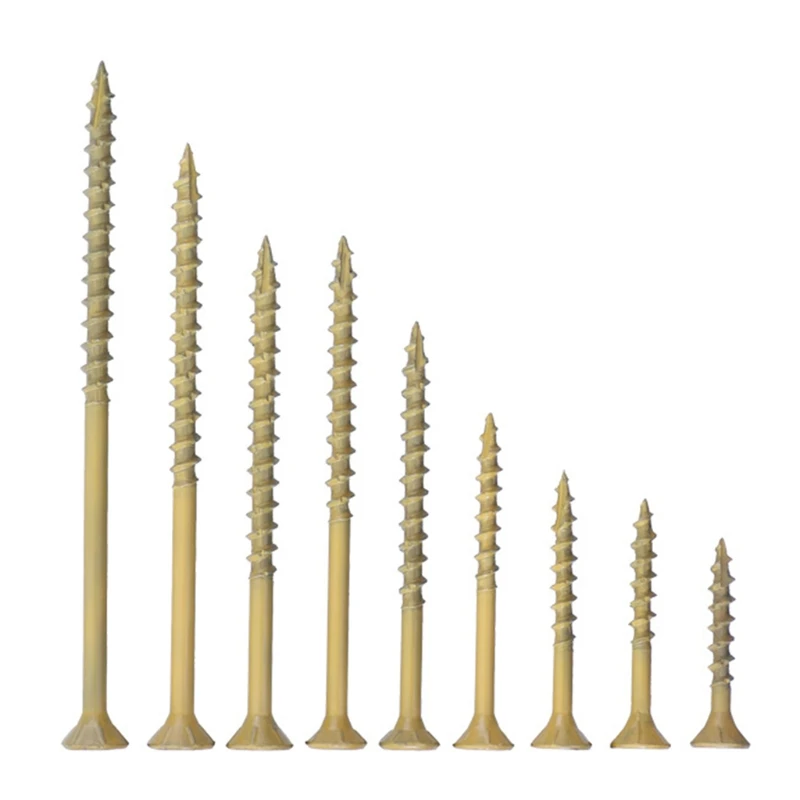 

T25 Countersunk Head Screw Portable 32-100mm Torx/Star Head Self-Tapping Screw for Gypsum Boards Wooden Board Partitions M4YD