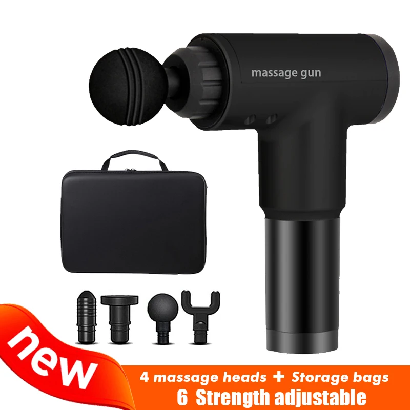 Электрический массажер для тела пистолет мышечного массажа облегчение боли