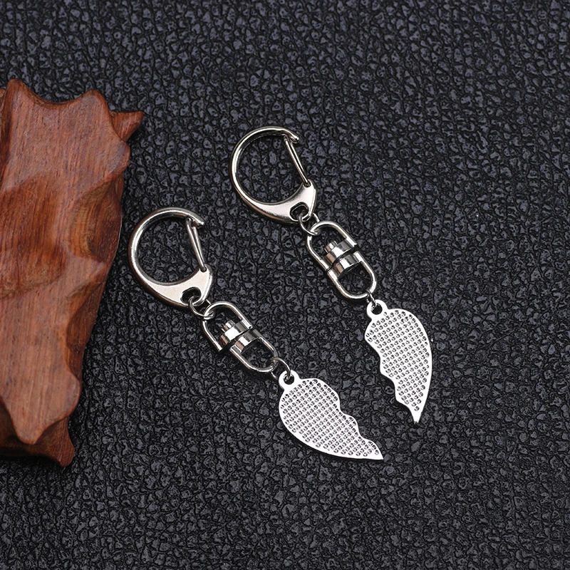 Брелок сделай сам для женщин и девушек подвеска-пазл в форме сердца с кристаллами