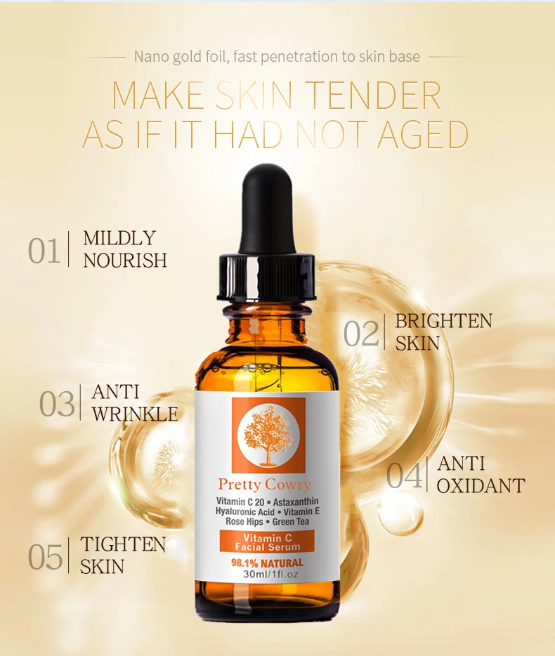 

30ml Facial Repair Skin Serum Retinol Vitamin C Serum Firming Anti-Wrinkle Anti-Aging Anti Acne Serum Skin Care New ARRIVAL