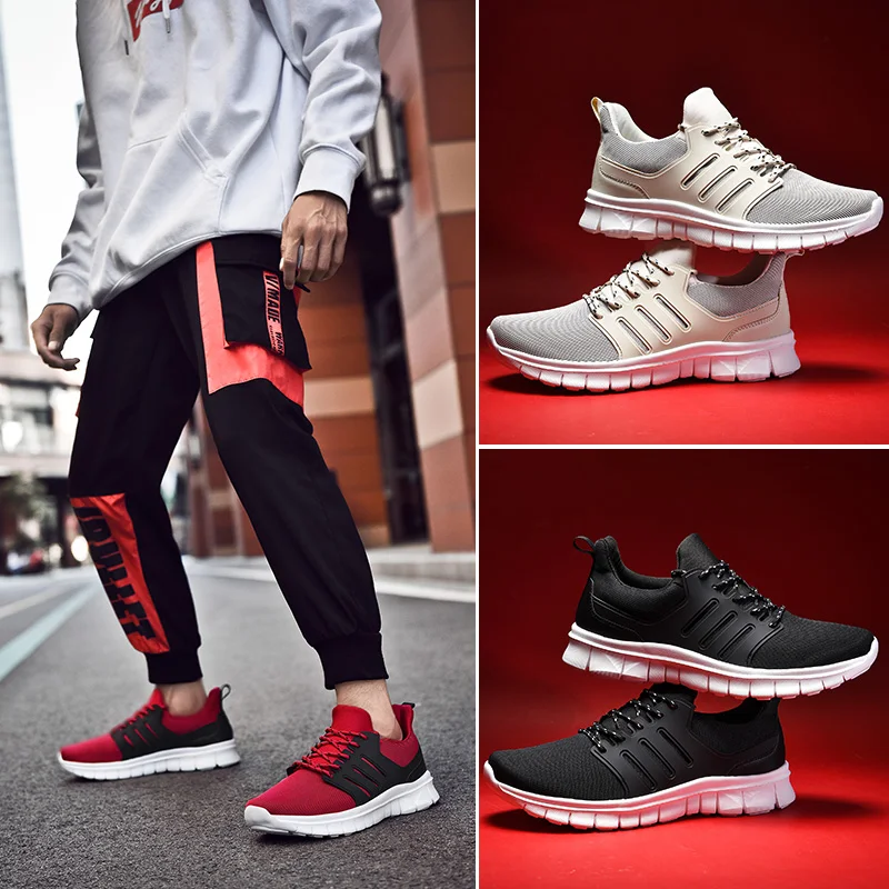 

Men Athletic Shoes Men's Sneakers Sports Shoes For Sport Casual Comfortable Breathable Sapatos Mens Causal Fashion