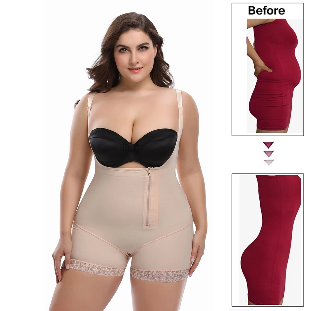 Women Shapewear Waist Trainer Binder Body Shaper Slimming Underwear Reductora Butt lifter Modeling Strap Tummy Shaper Fajas ass