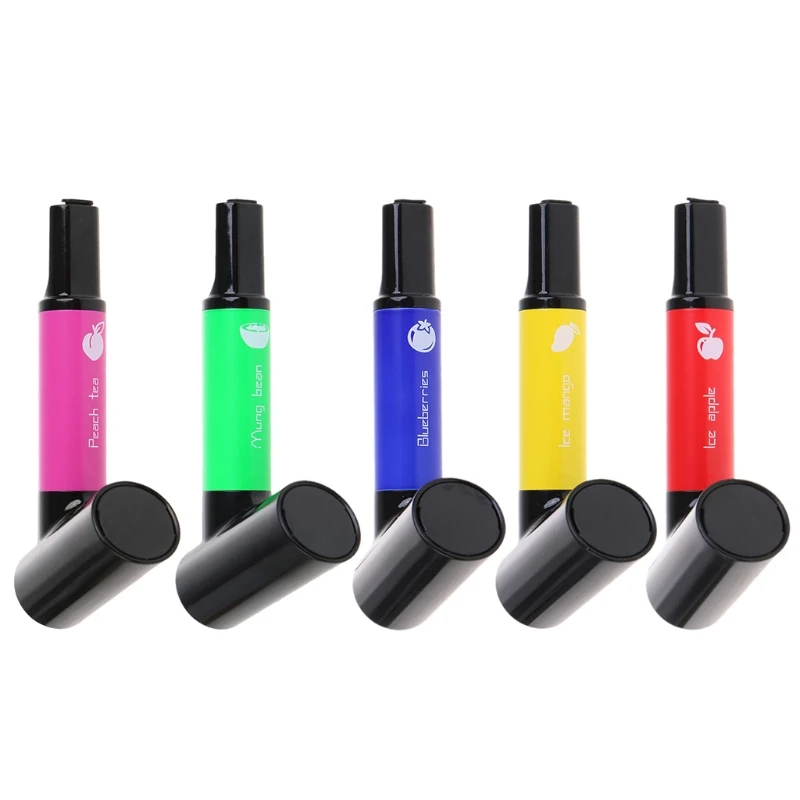 

Fruits Flavor 800 Puffs Disposable Vapor Hookah Electronic Shisha Stick Pen Safe Vaporizer Mini Cigarettes Windproof