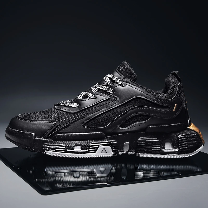 2019 новые осенние уличные Нескользящие кроссовки для бега мужские спортивные