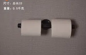 Ретро Железный держатель для туалетной бумаги с деревянной полкой ванная комната отель настенные бумажные салфетки в рулонах вешалка для полотенец Декор Аппаратные средства - Цвет: 5