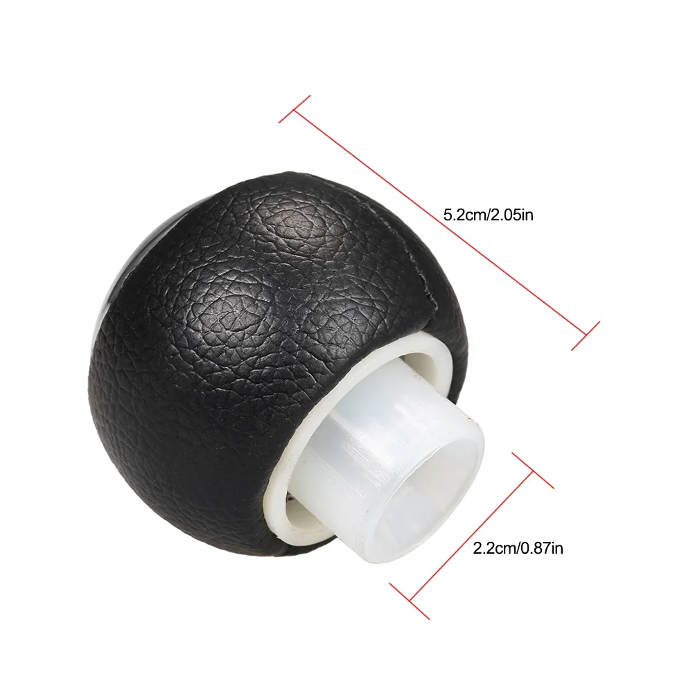 

6 Speed Gear Stick Shift Knob Manual Transmission Shifter Lever Head Adapter for Peugeot 307 308 3008 407 5008 807 Citroen