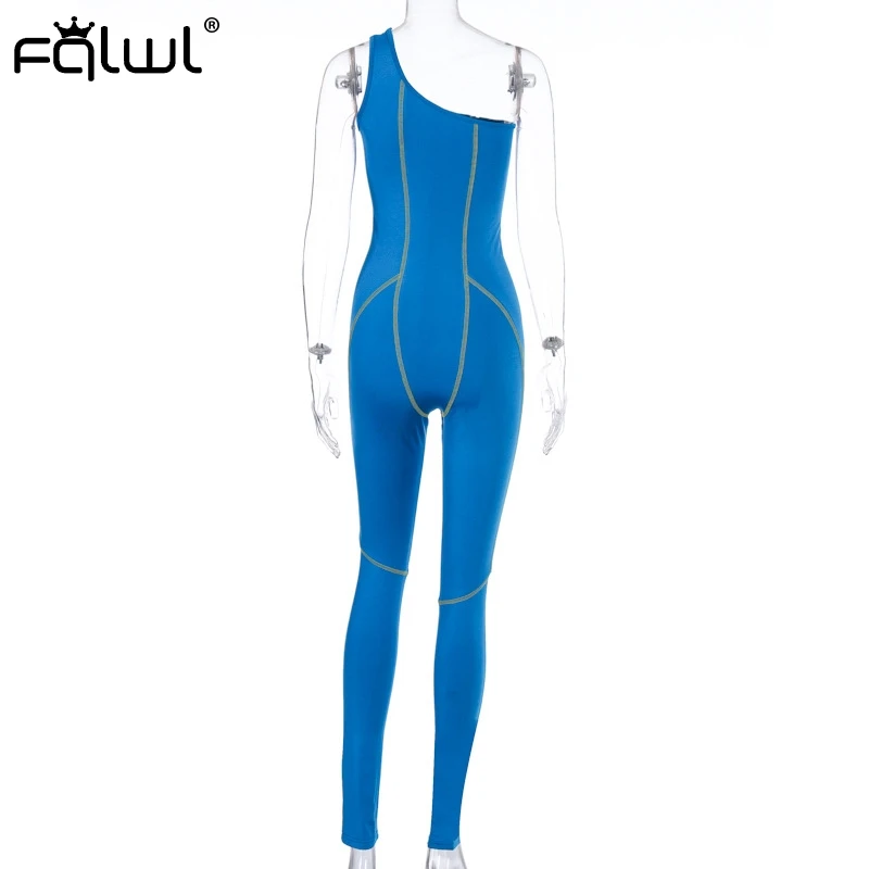 Женский комбинезон с открытой спиной FQLWL повседневный белый черный летний без