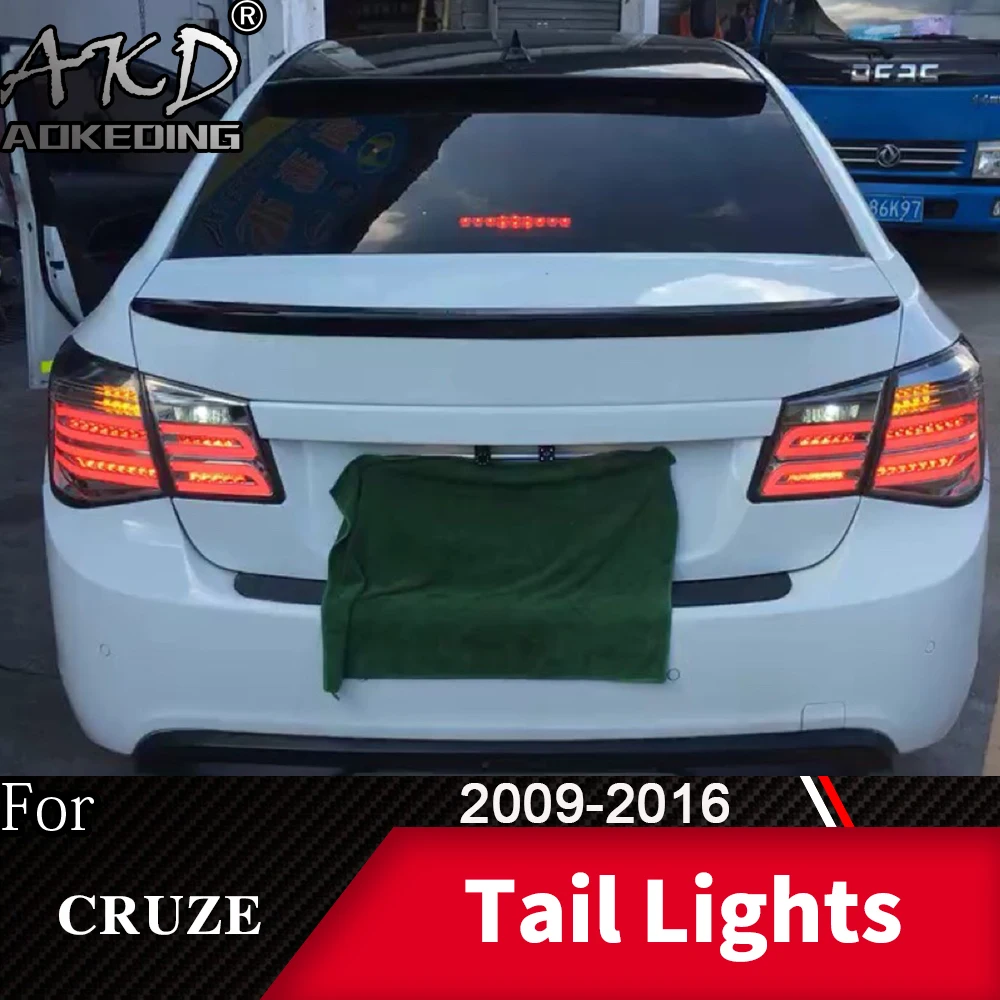 Задний фонарь для Chevrolet Cruze 2009 2016 седан СВЕТОДИОДНЫЙ задние фонари