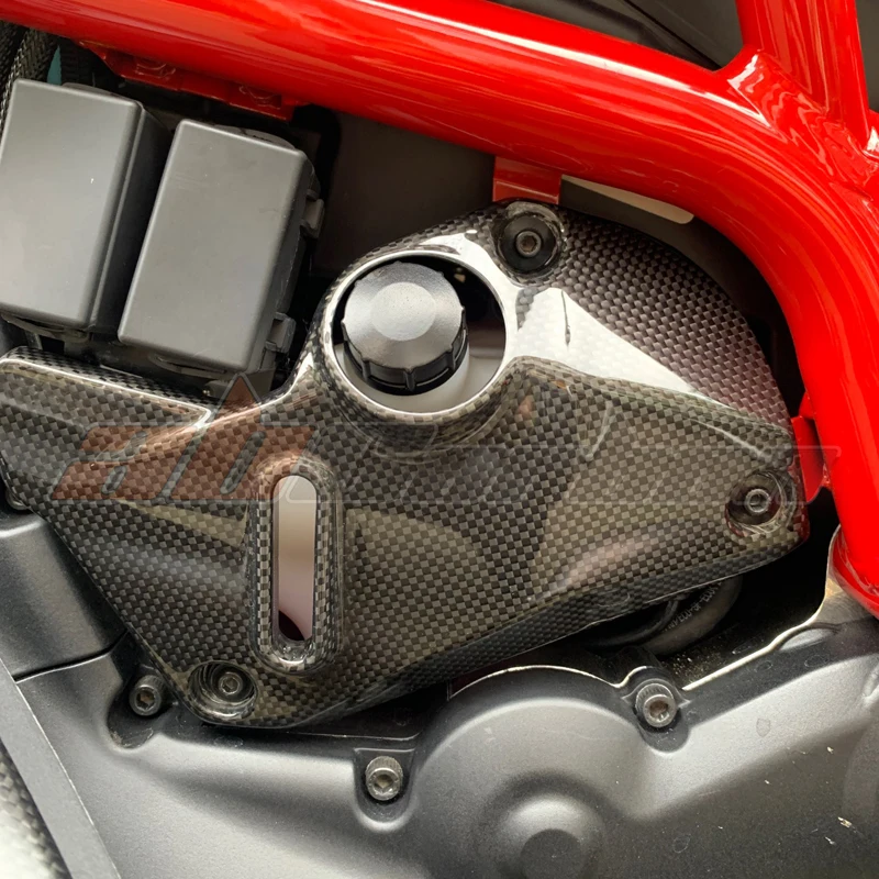 

Engine Case Cover Fairing Cowling For Ducati Monster 821 1200 1200S Full Carbon Fiber 100%