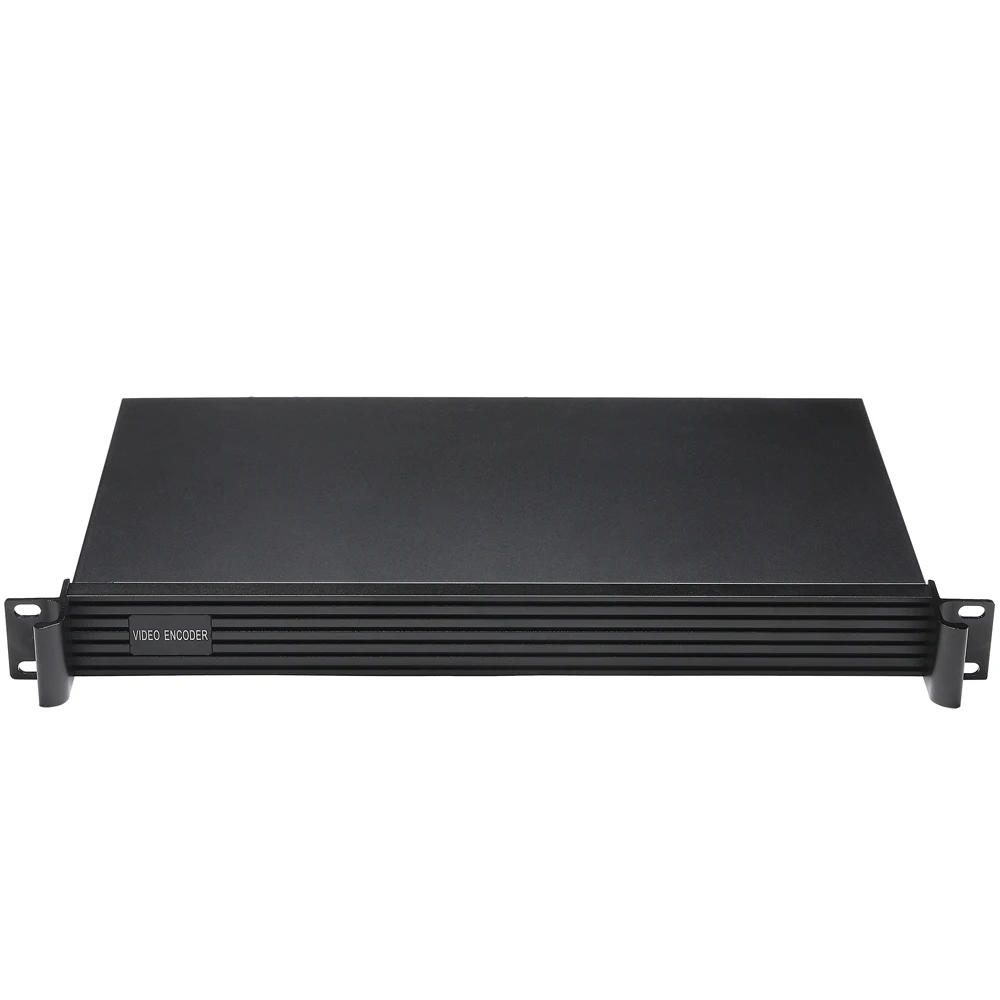 MPEG4 1U шасси 4 Каналы H.264 HDMI + CVBS композитный аудио HD SD sdi видео в режиме реального