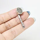 8 шт.лот 26x12 мм Life Tools, античное серебристое покрытие, 3D подвеска в виде лейки для душа, ожерелье, серьги, сделай сам, изготовление ювелирных изделий