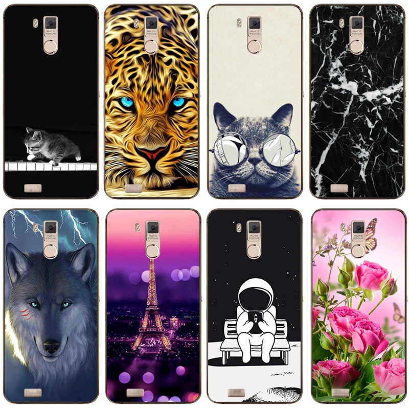 Чехол с узором для Oukitel K6000 Pro мягкий чехол из ТПУ задняя крышка телефона K 6000 |