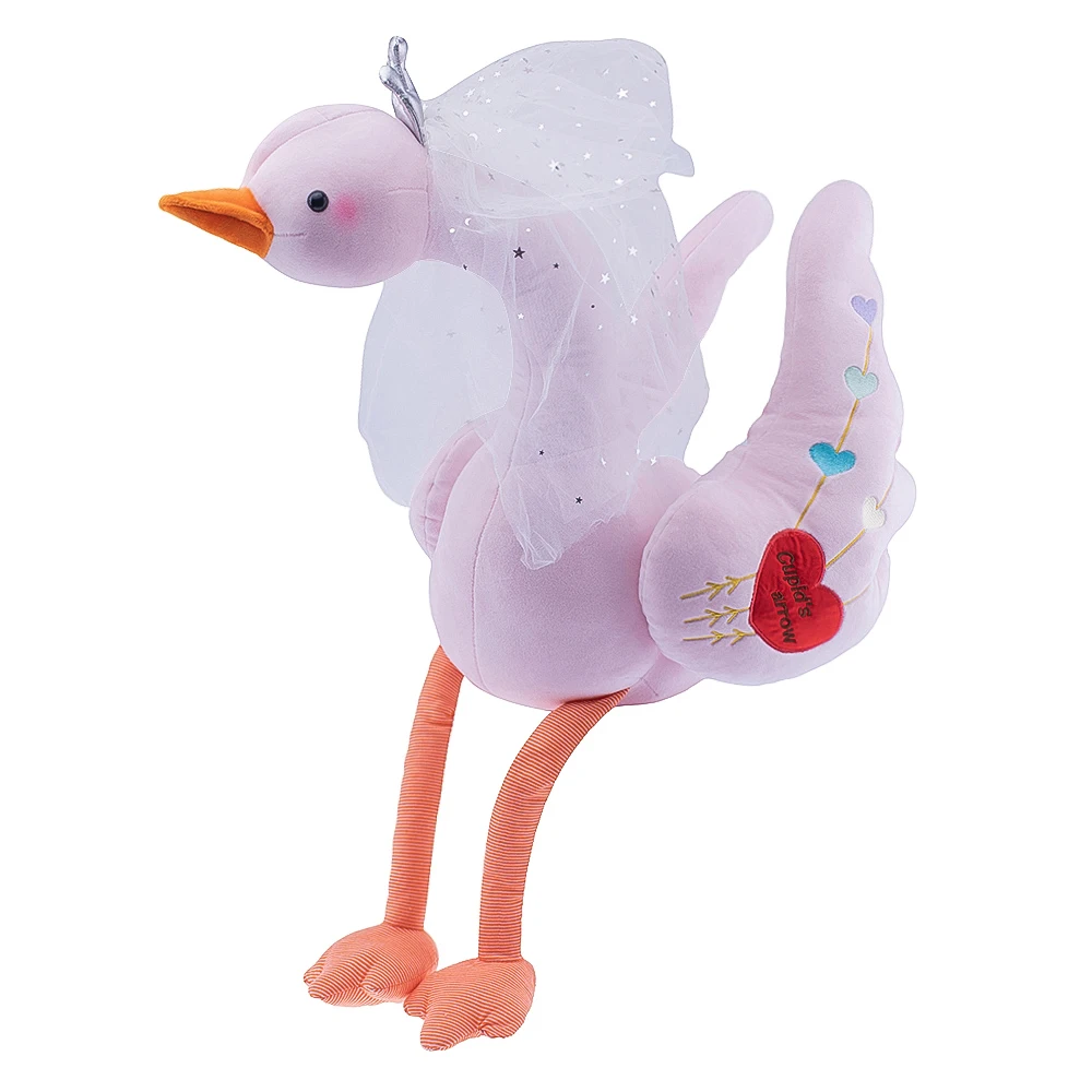 

100cm Cute Swan with Crown, Animal , Children's , Baby , Home Decor Plush Doll Toy