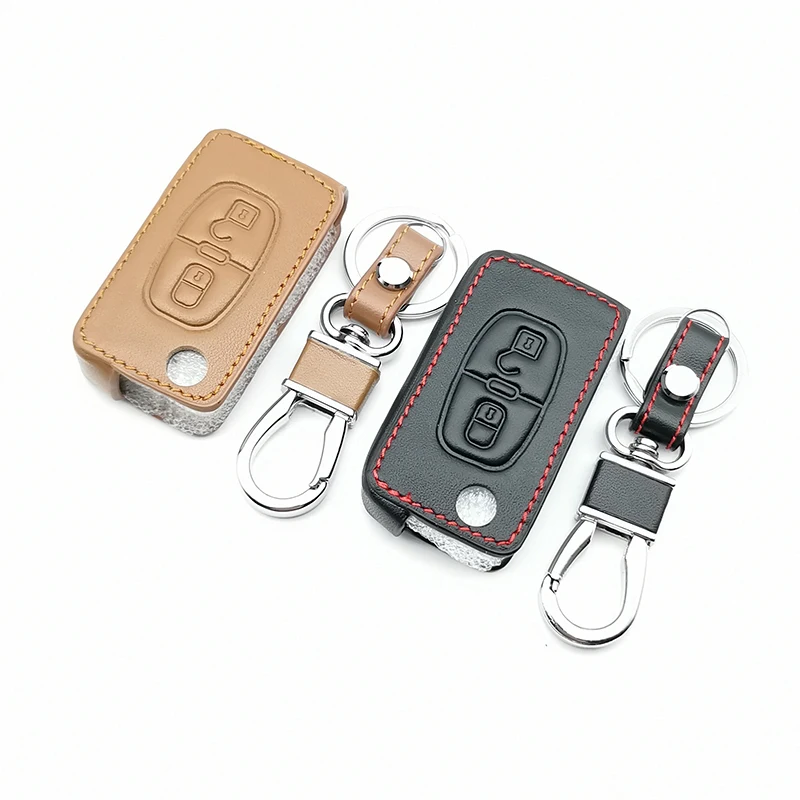 3 buttons remote control car key cover For Peugeot 107 206 207 307 407 308 607 Citroen C2 C3 C4 C5 C6 C8 Car wallet shell | Автомобили и