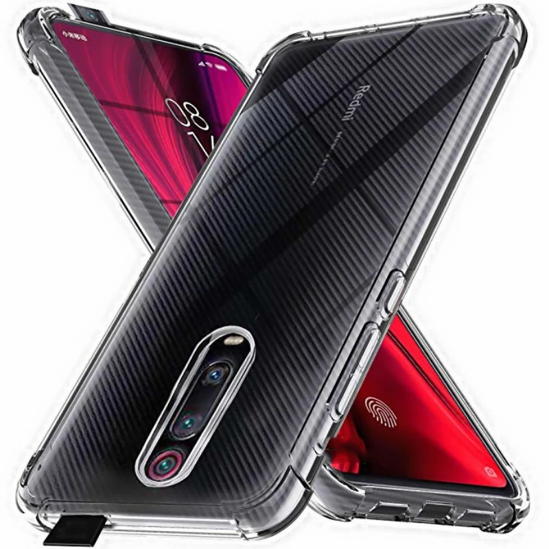 Прозрачный противоударный чехол для Xiaomi Mi 9 9SE 8 lite Mi5X A1 6X A2 Lite Redmi K20 Note 7 5 6 Pro note8T 5A 6A