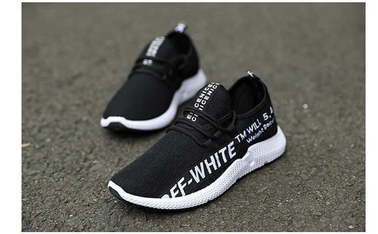 Autumn New Style Men Shoes Fashion Casual Mesh Shoes Stylish Rubber Shoes Sneakers Low Top Breathable Korean-style Running