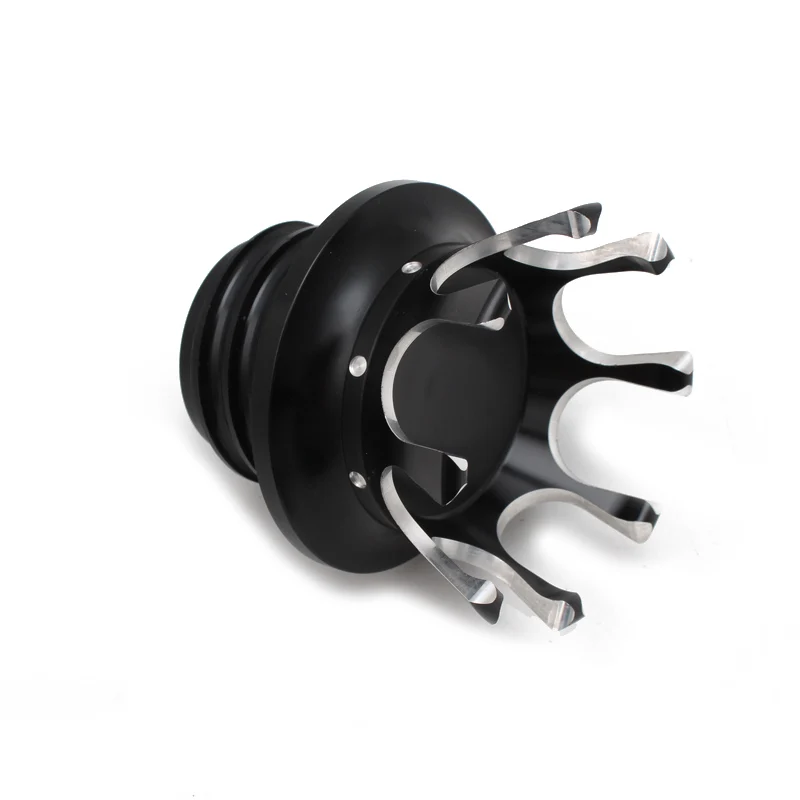 Мотоцикл Золотой/Серебряный/Черный алюминиевый флеш правая нить резервуар