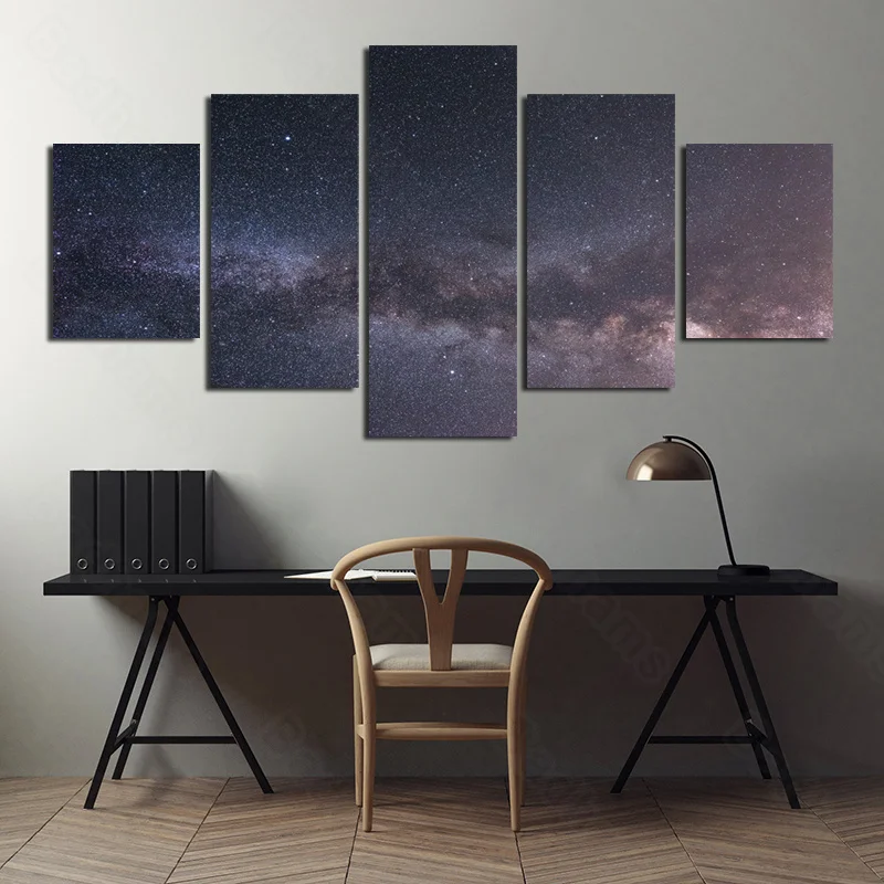 

Astronomy Enthusiasts Living Room Decoration Wall Painting Layout Studio Hanging Paintings Starry Stargazing Pictures