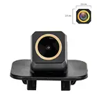 Водонепроницаемая камера заднего вида HD 1280x720p, с золотым креплением, для Mazda CX-3 CX3 2016-2018