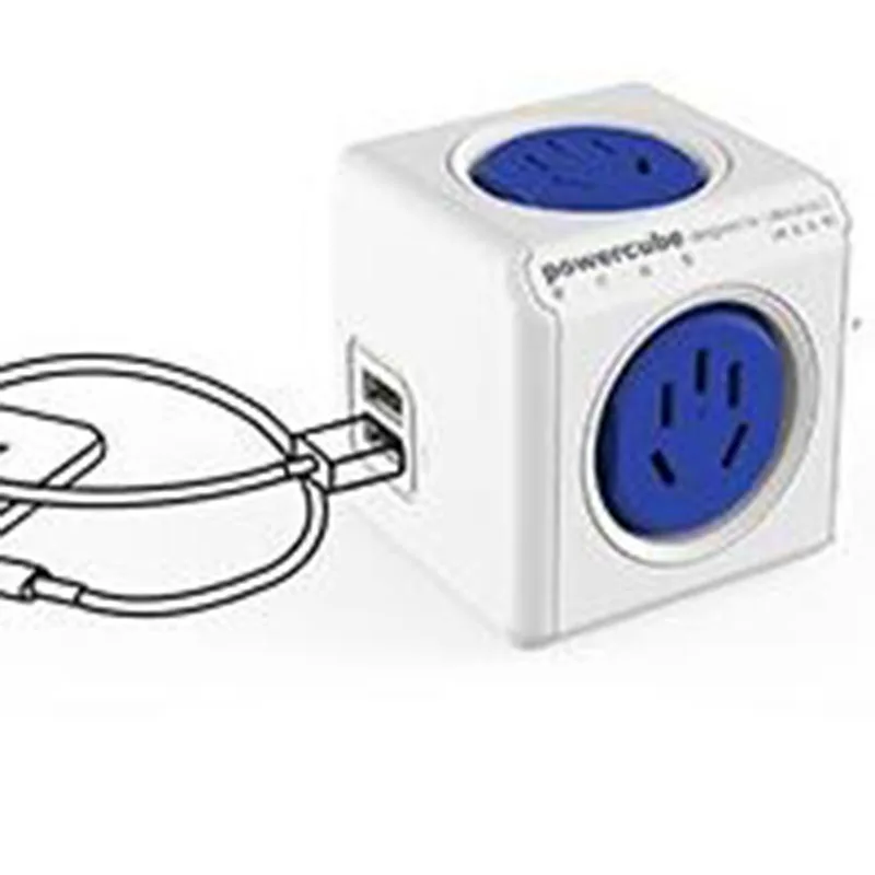 Power Cube Socket USB Ports Adapter Switched Expandable Multifunction | Electrical Sockets