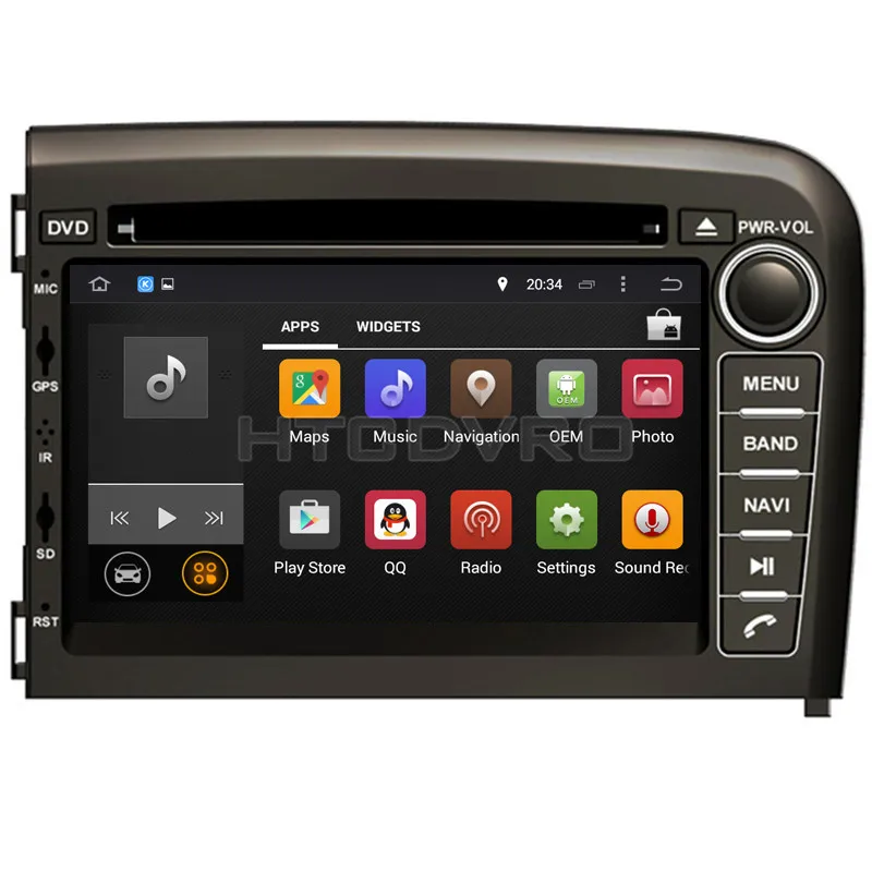 YMODVHT 7 дюймов 4G Восьмиядерный Android 9 0 1 автомобильный DVD GPS для Volvo S80 1998 1999 2000 2001 2002 2003