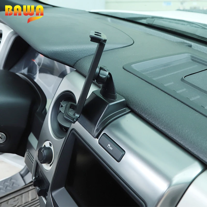 bawa gps stand abs car mobile phone support tablet bracket for ford f150 rptor 2009 2014 car interior accessories free global shipping