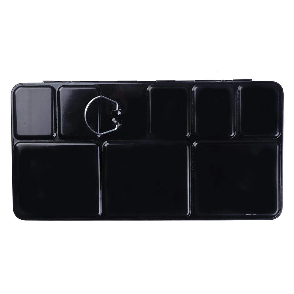 Многоразовая пустая полу-кастрюля для хранения прочная однотонная палитра