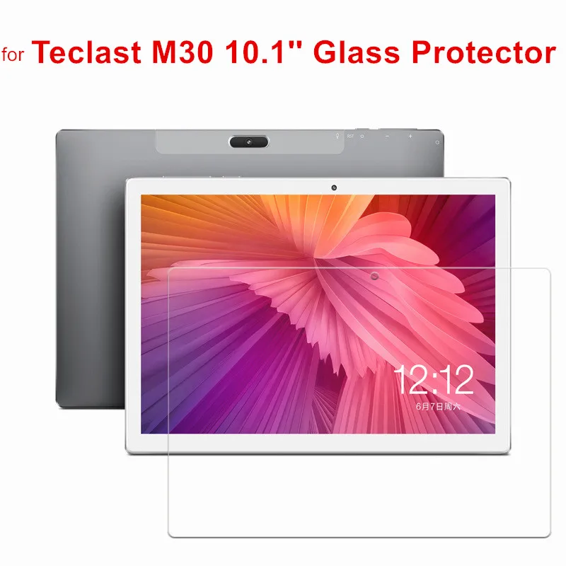 for Teclast M30 Пленка из закаленного стекла для Teclast T20 10,1 '', Защитная пленка для экрана Teclast M20 M30 T30 T10 X98 X10HD X10H T8, защитное стекло - Цвет: for Teclast M30