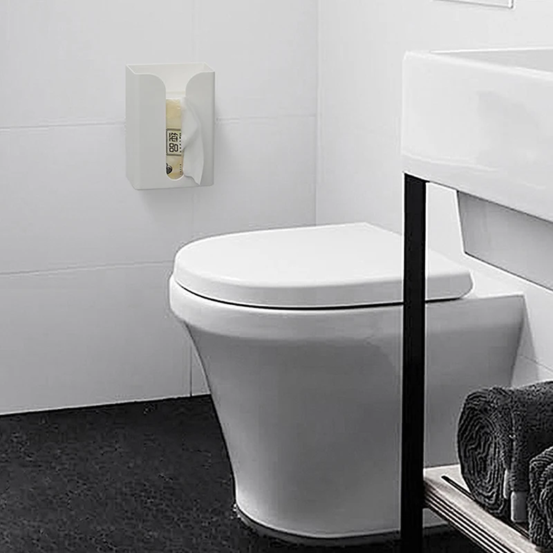 Стены настольное крепление Кухня Ванная комната перфорация туалетная бумага