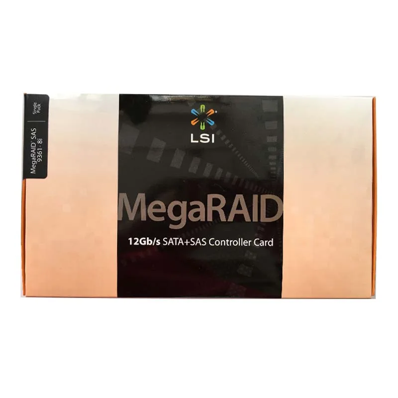 

LSI MegaRAID SAS 9361-8i 12Gb/s 2GB Cache RAID Card Array Card New Color Package