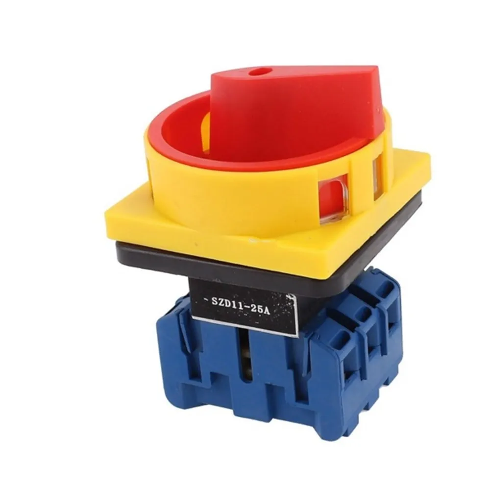 

3-фазный поворотный переключатель, 600 в перем. Тока, 2 позиции, 32/40/63A/80A/100A AC