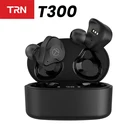 Лампа указателя T300 наушники-вкладыши TWS Bluetooth наушники 2BA + 1DD гарнитура беспроводные наушники IPX5 Водонепроницаемый In-Ear Hi-Fi наушники