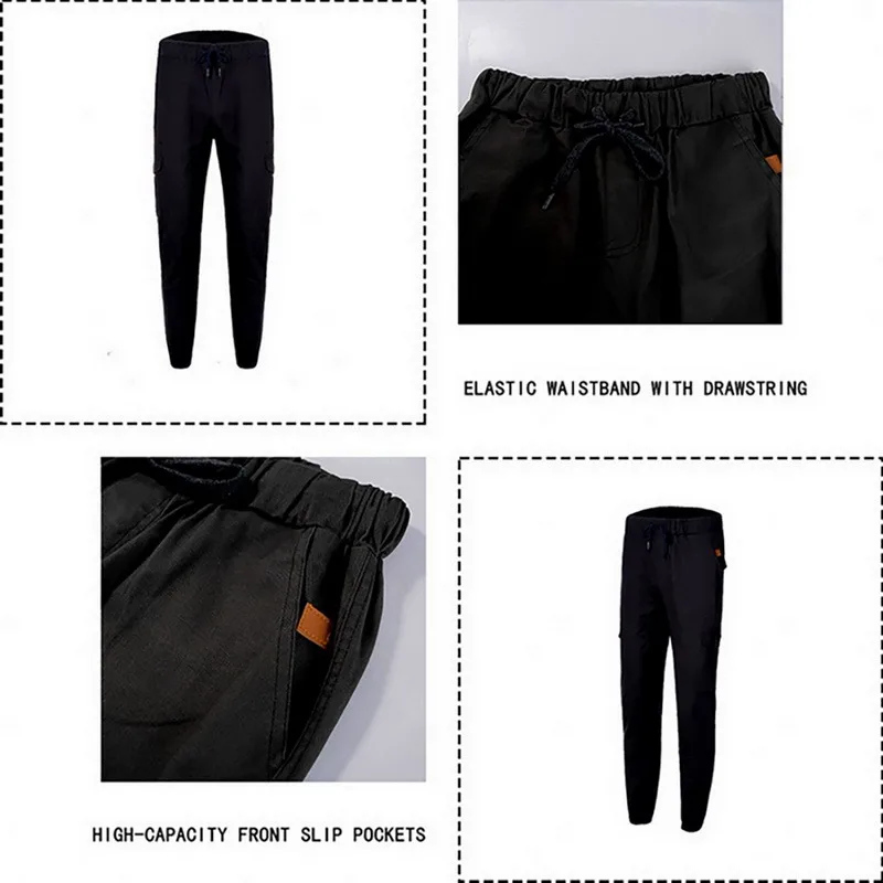 

City Military Casual Cargo Pants Elastic Outdoor Army Trousers Men Slim Many Pockets Waterproof Wear Resistant Tactical Pants