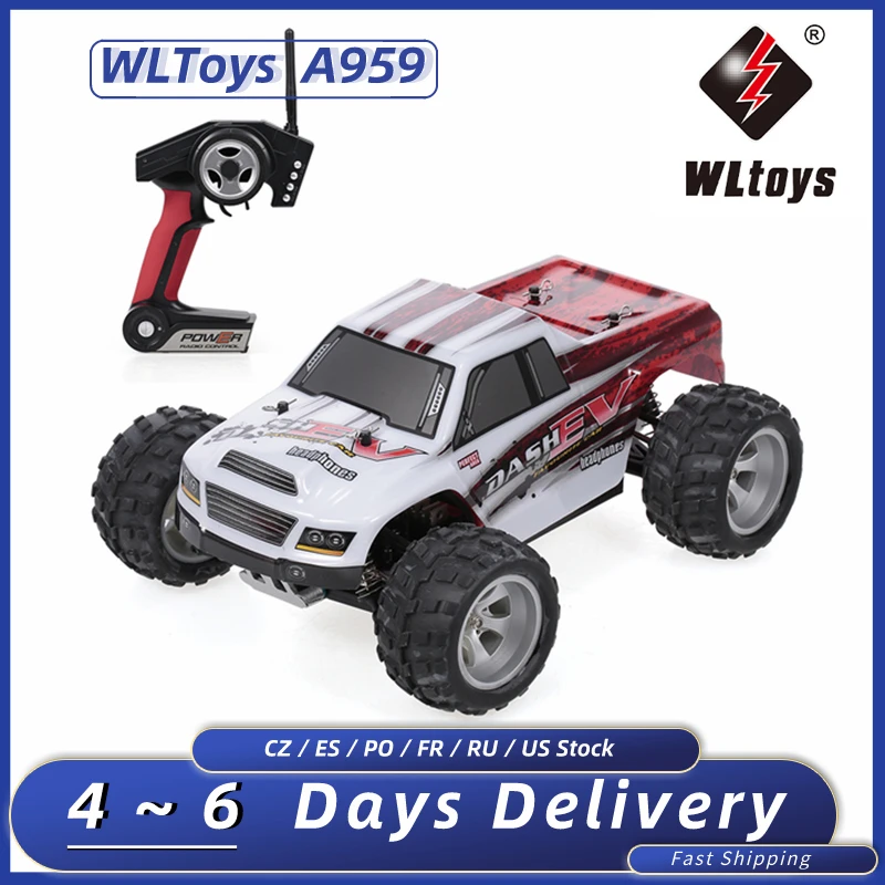 WLtoys оригинальный A979-B 2 4G 4WD 1/18 RC автомобиль 70 км/ч высокоскоростной Электрический